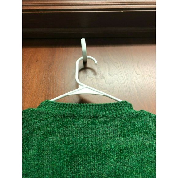 Dilvin Knit Sweater Green Made In Turkey Sz Lg - Picture 4 of 5